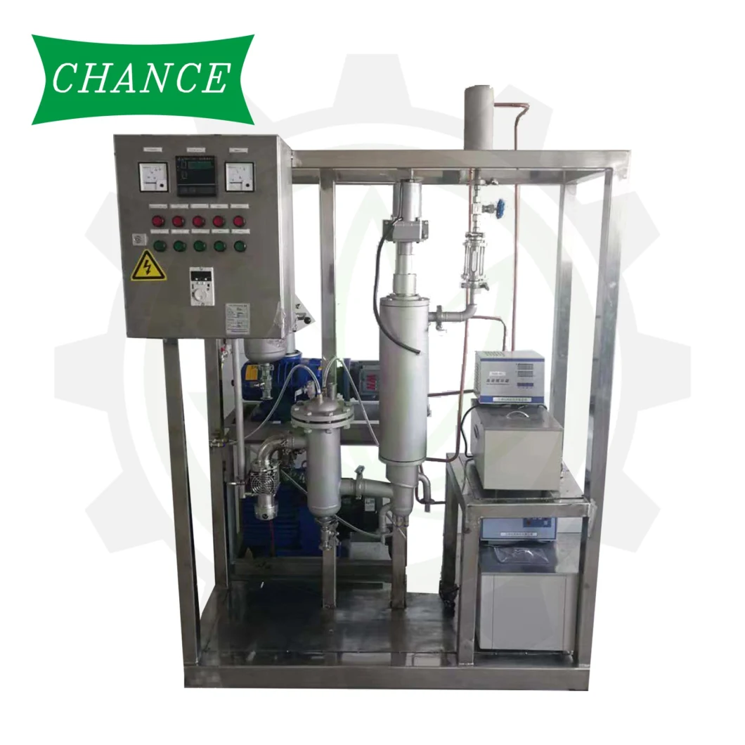 High Efficiency Distillation Machine Thin Wiped Film Evaporation for Used Solvent