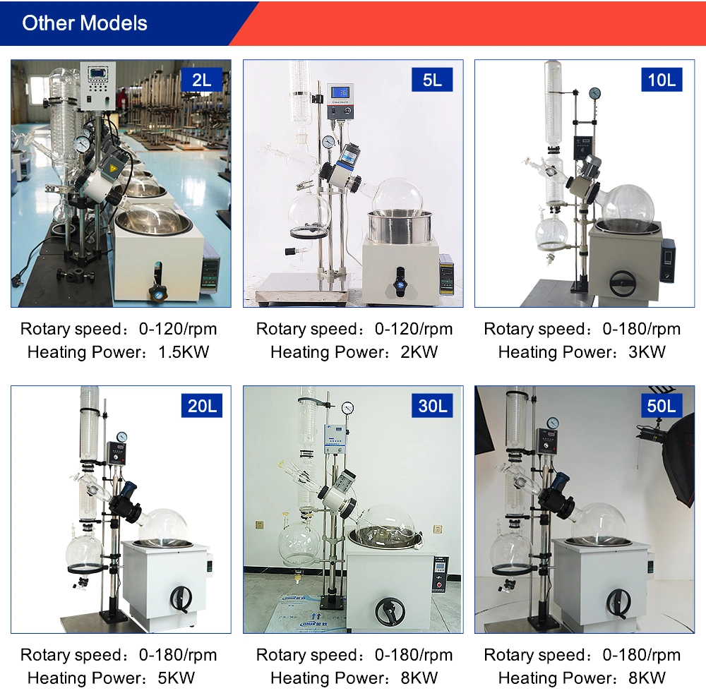 S-H Biotech Laboratory Lab Equipment Small Capacity Mini Vacuum Rotary Evaporator Price