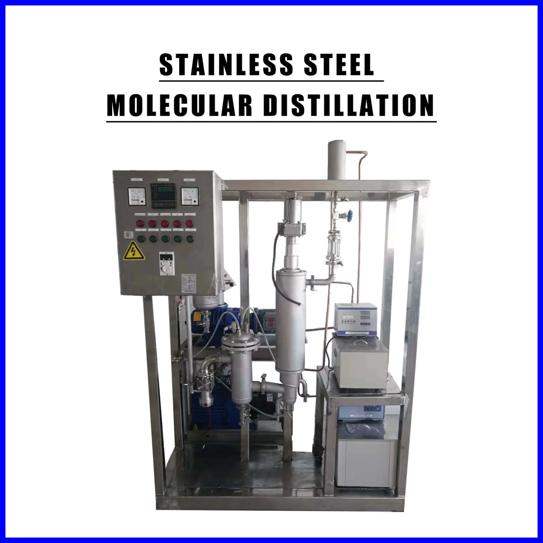 Easy to Operate and Install High Purity Wiped Film Molecular Distillator
