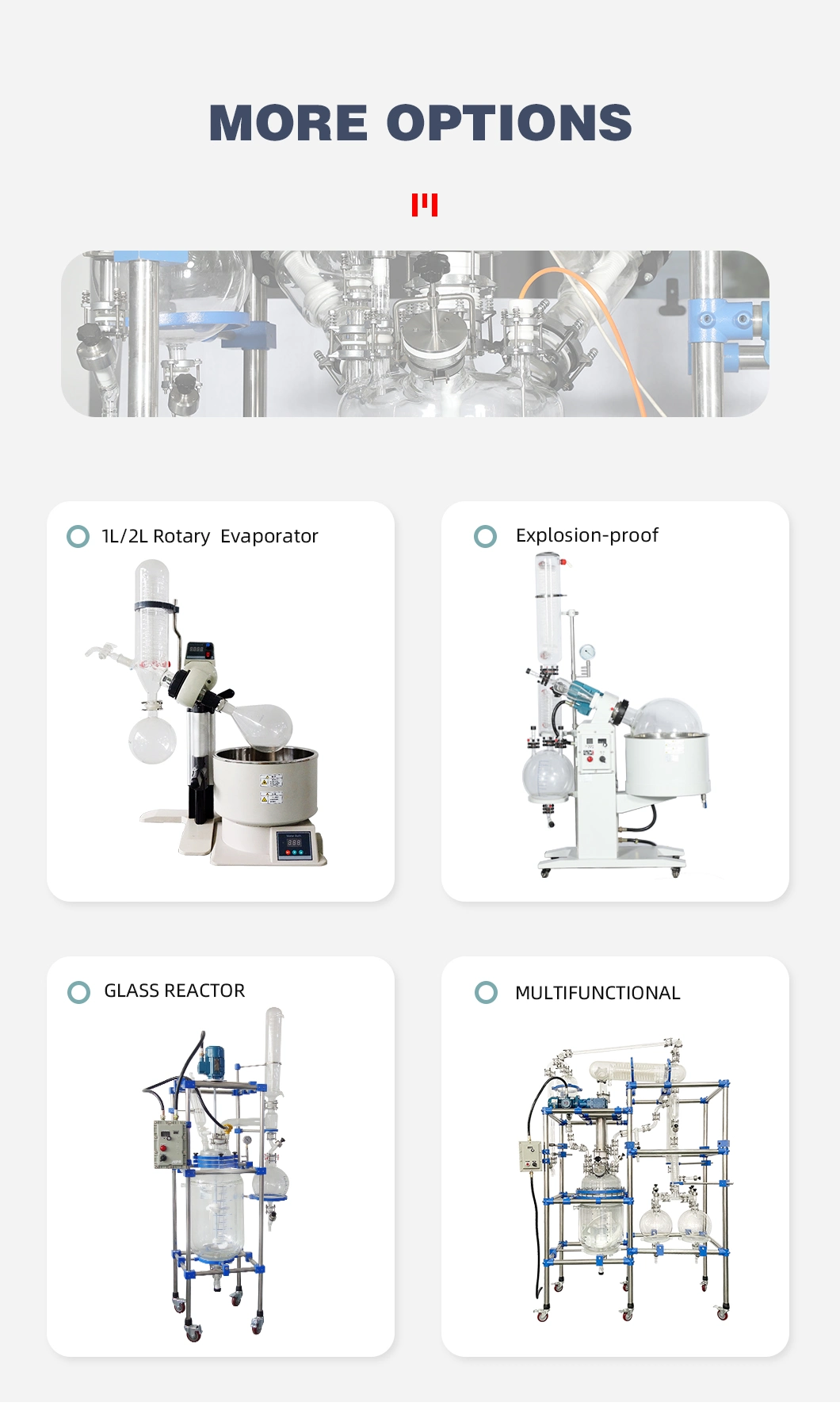Xinchen Industrial Vacuum Solvent Distillation Equipment Rotary Evaporator