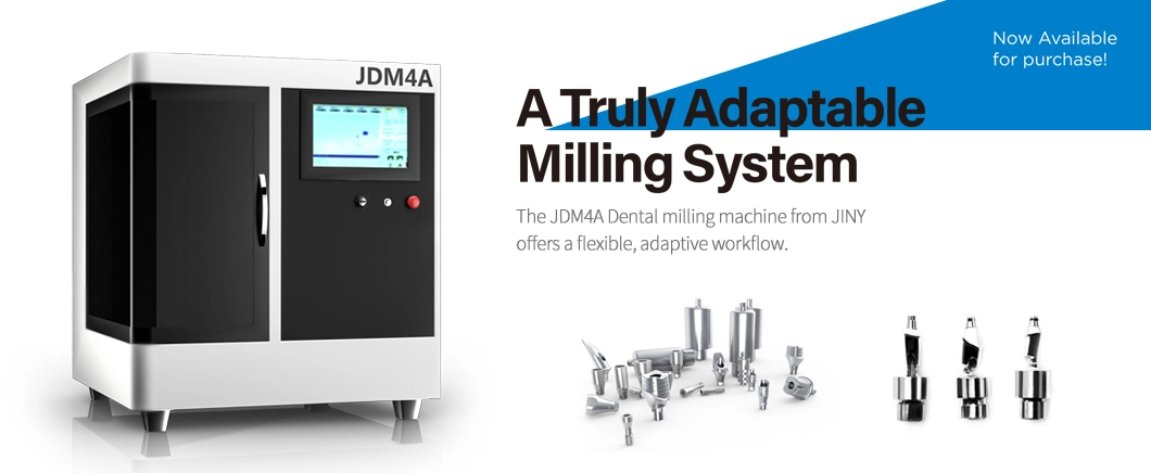 High Precision China Dental Lab Equipment CAD Cam Dental Milling Machine for Titanium Premill Abutment