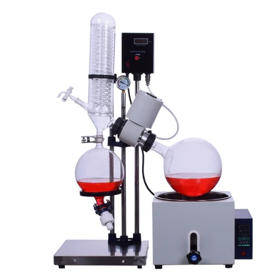 Vacuum Distillation Electric Lifting Extraction Vacuum Rotovap Manual Lifting Rotary Evaporator of Water Bath